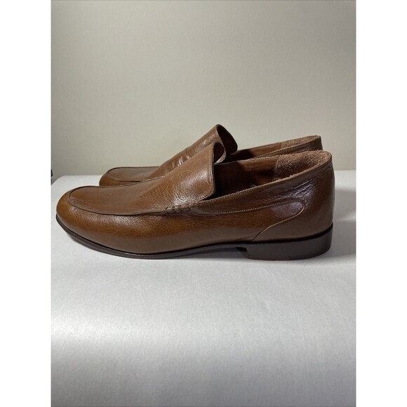 Esquivel Loafers Made in USA Mens Size 14 Brown The Don Shoes Slip On Handmade - Picture 3 of 10